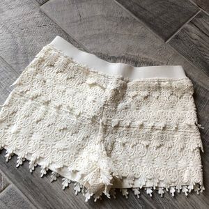 Express crochet shorts